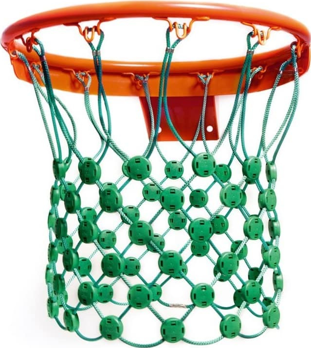 Basketball Chorb mit stabiler grünem Netz für Indoor und Outdoor
