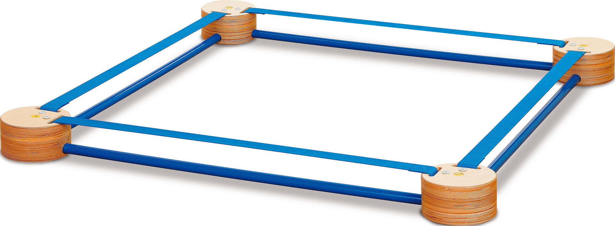 Slackspot Square Indoor-Balancesystem mit 4 Slacklines