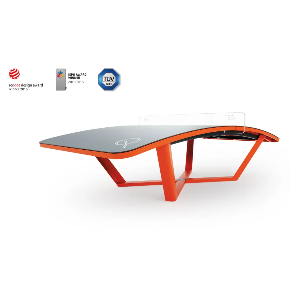 Moderner Tischtennistisch mit innovativem Design und mehrfach ausgezeichnet mit Red Dot und ISPO Awards