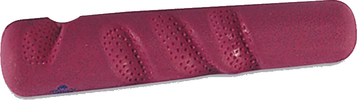 Rots Vibrationsgerät mit ergonomischem Design