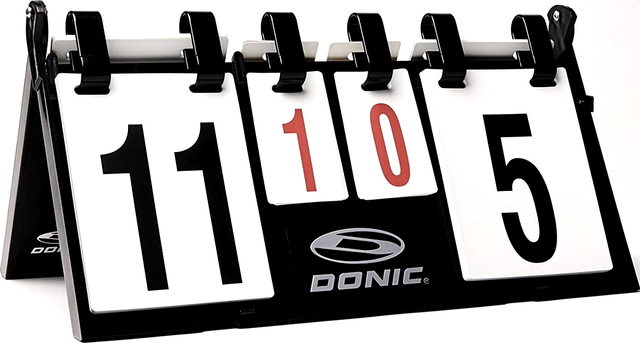 Tischtennis Punktezähler von Donic mit Anzeige 11 zu 5