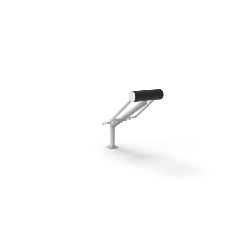 Un seul appareil de fitness en métal à installer à l'extérieur, adapté à différents exercices et unités de mouvement