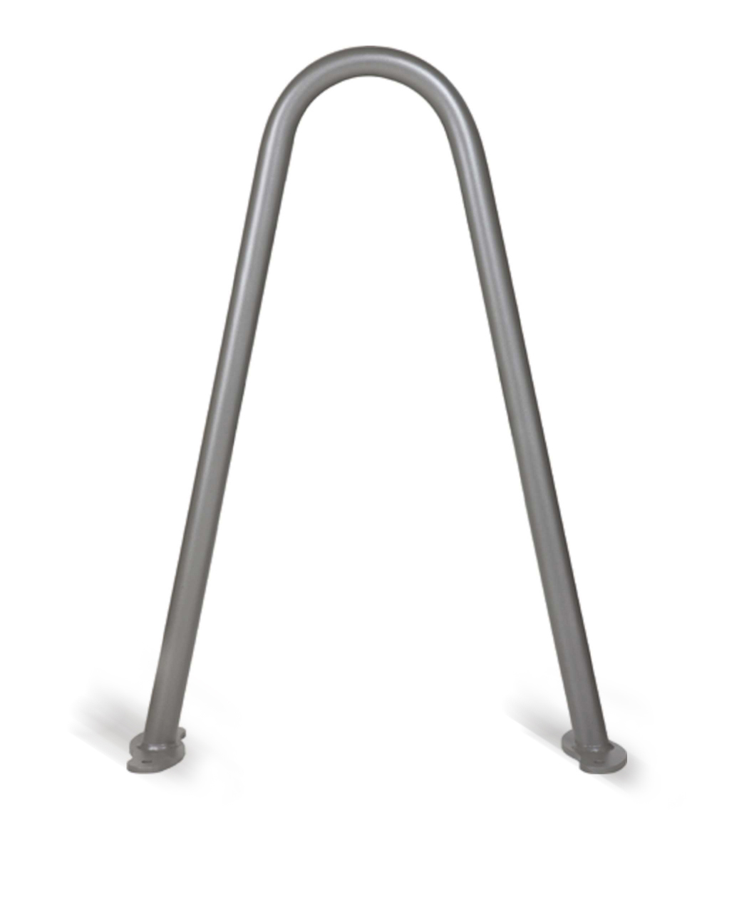 Robuster Fahrradständer aus Metall mit zwei Befestigungspunkten